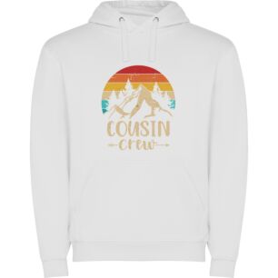 Cozy Mountain Sunset Tee Φούτερ με κουκούλα σε χρώμα Λευκό 11-12 ετών