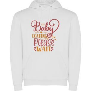 Cozy Pregnancy Countdown Φούτερ με κουκούλα σε χρώμα Λευκό XXLarge