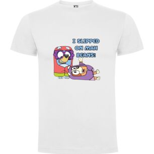 Crazy Cartoon Bean Buddies Tshirt σε χρώμα Λευκό 9-10 ετών