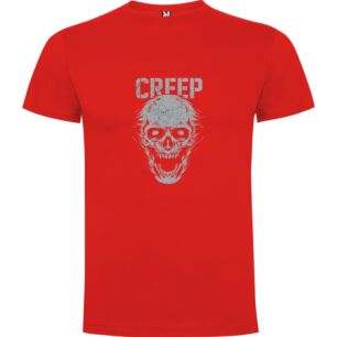 Creepy Rock Skull HD Tshirt