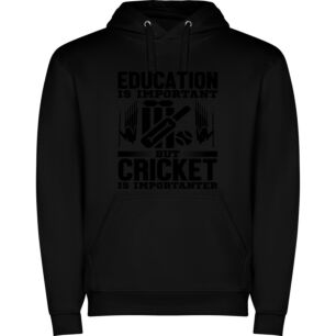 Cricket: A Powerful Educator Φούτερ με κουκούλα