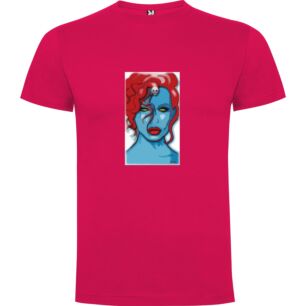Crimson Goddess Portrait Tshirt