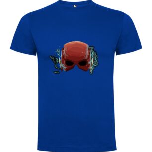 Crimson Lightning Mask Tshirt