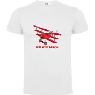 Crimson WWII Airplane Tshirt σε χρώμα Λευκό 7-8 ετών