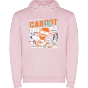 Crisp Carrot Chaos Φούτερ με κουκούλα σε χρώμα Ροζ Large