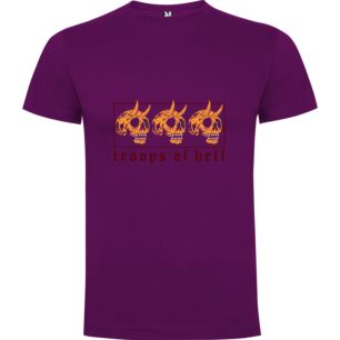 Crowned Hellish Horns Tshirt