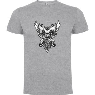 Crowned Owl Tattoo Design Tshirt