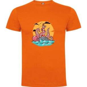 Cthulhu's Lighthouse Octopus Tshirt