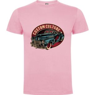 Custom Swagger Ride Tshirt σε χρώμα Ροζ Small