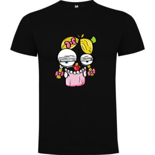 Cute Clown Girl Illustration Tshirt