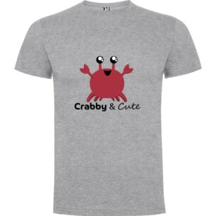 Cute Crab Logo Tshirt