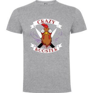 Cutting Crazy Rooster Tshirt