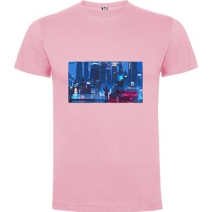 Cyber Auto Man Tshirt σε χρώμα Ροζ
