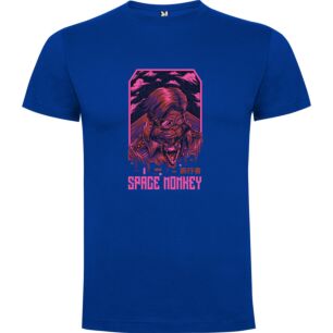 Cyber Space Monkey Cowboys Tshirt
