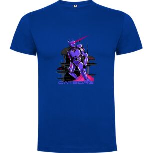 Cyborg Purple Power Tshirt