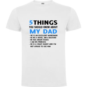 Dad Facts: A Fashionable Guide Tshirt