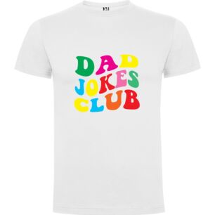 Dad Joke Society Tshirt σε χρώμα Λευκό 3-4 ετών