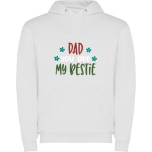 Dad, My Bestie Forever Φούτερ με κουκούλα