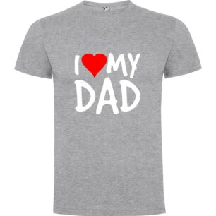 Dad's Black Love Energy Tshirt