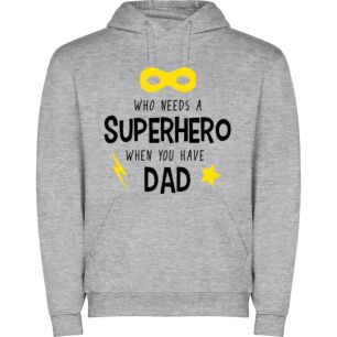 Dad: Ultimate Superhero Energy Φούτερ με κουκούλα