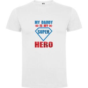 Daddy Hero Tee Tshirt σε χρώμα Λευκό 7-8 ετών