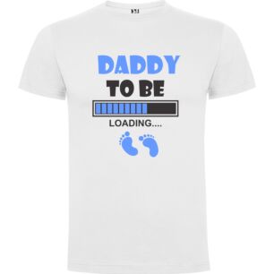 Daddy on the Way Tshirt σε χρώμα Λευκό Medium
