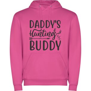 Daddy's Buddy Hunting Sign Φούτερ με κουκούλα