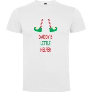 Daddy's Elf Squad Tshirt σε χρώμα Λευκό Medium