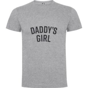 Daddy's Girly Background Tshirt