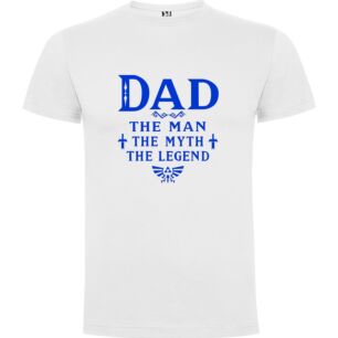 Daddy Zelda Legend Tshirt σε χρώμα Λευκό