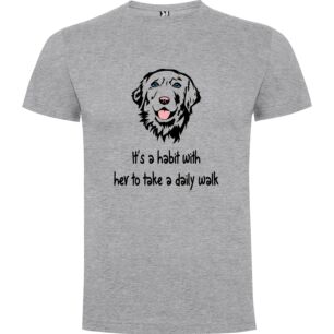 Daily Dog-Walking Ritual Tshirt