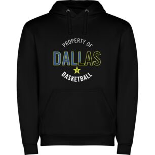 Dallas Hoop's Detailed Emblem Φούτερ με κουκούλα