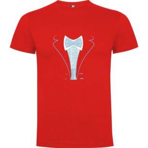 Dapper Digital Groom Tshirt σε χρώμα Κόκκινο 3-4 ετών