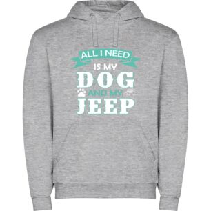 Dapper Drive: Canine Companion Φούτερ με κουκούλα