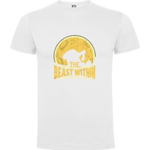 Dark Beast Logo Tshirt σε χρώμα Λευκό 3-4 ετών