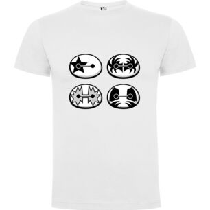 Dark Designs Collection Tshirt σε χρώμα Λευκό XXXLarge(3XL)