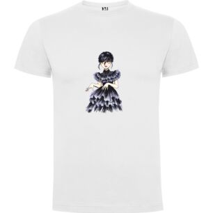 Dark Gothic Royalty Tshirt σε χρώμα Λευκό 11-12 ετών