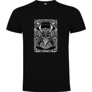 Dark Metal Skull Art Tshirt