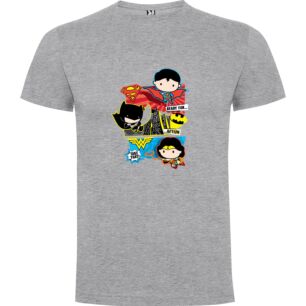 DC Heroic Sticker Trio Tshirt