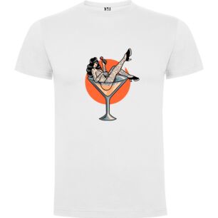 Death in a Martini Tshirt σε χρώμα Λευκό XXLarge
