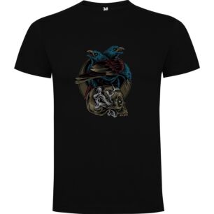 Deathly Crow Illustration Tshirt