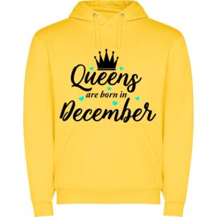 December's Royal Births Φούτερ με κουκούλα σε χρώμα Κίτρινο XXLarge