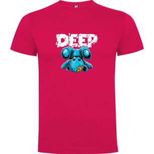 Deep Blue Bear Tshirt