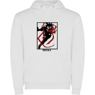 Demon Slayer Samurai Fusion Φούτερ με κουκούλα σε χρώμα Λευκό 11-12 ετών
