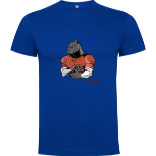 Devil Dog Football Tee Tshirt