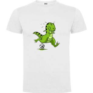 Dino Ball Kickoff Tshirt σε χρώμα Λευκό 11-12 ετών