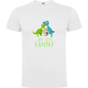 Dino Family Fun Tshirt σε χρώμα Λευκό 3-4 ετών