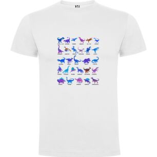 Dino-pixel Extravaganza Tshirt σε χρώμα Λευκό 11-12 ετών