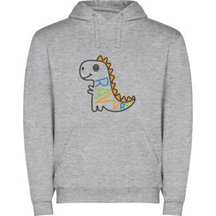 Dino Rex: Chrome Inspired Φούτερ με κουκούλα