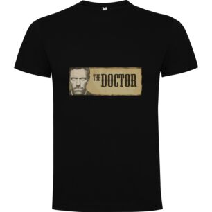 Doctor's Elegant Emblem Tshirt